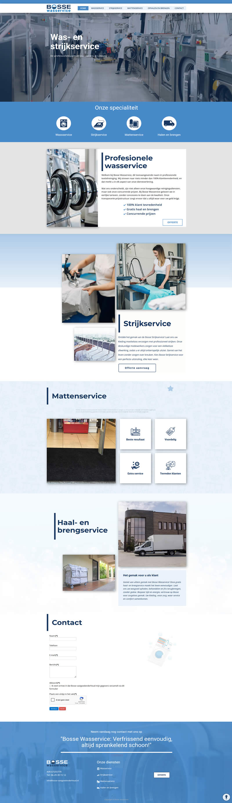 Website voor restaurant